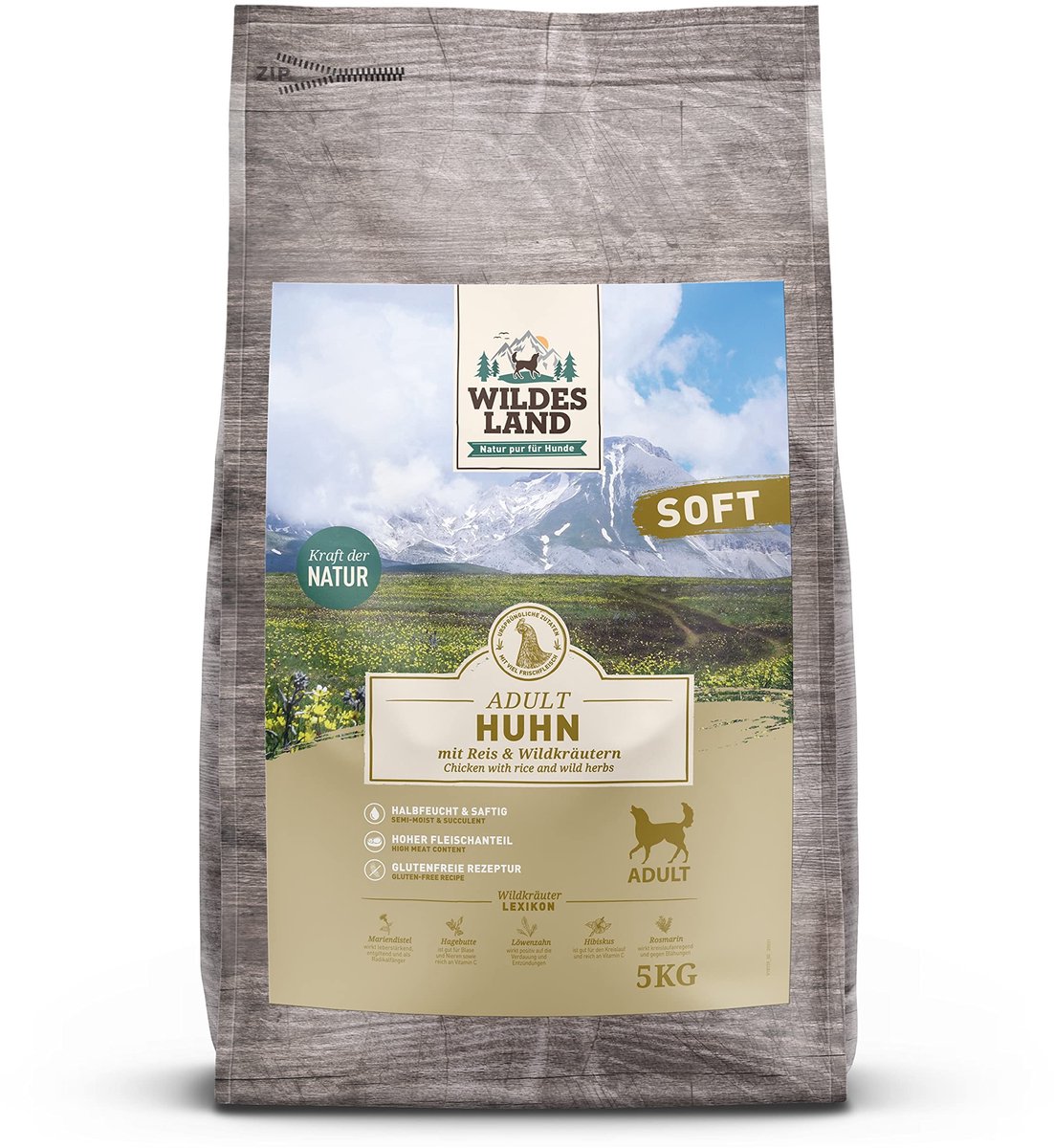 Solidchoice - Hondenvoer met Kip en Rijst 5 kg