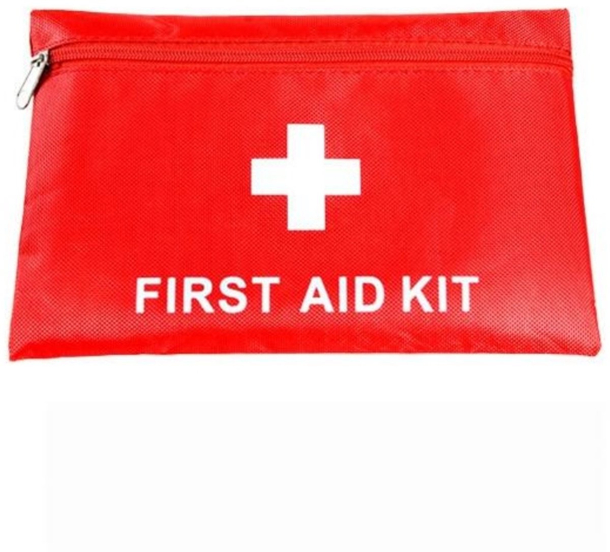Empty Mini EHBO-set-compact medisch nood-overlevingsset voor noodgevallen thuis-op kantoor-op reis-wandelen-camping-outdoor en op het werk-20 X 14cm-rood