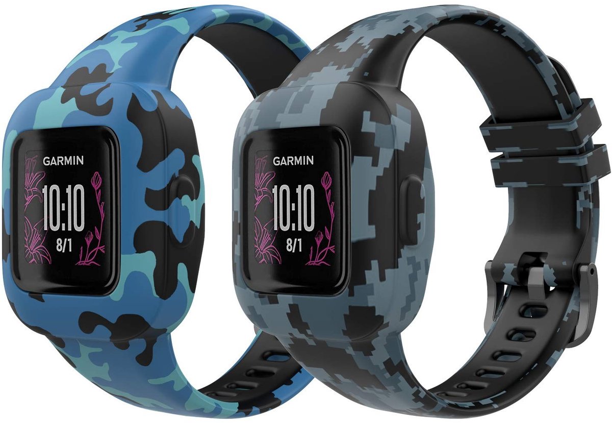 Solidchoice - Vervangband voor Garmin Vivofit JR 3 (3-pack)