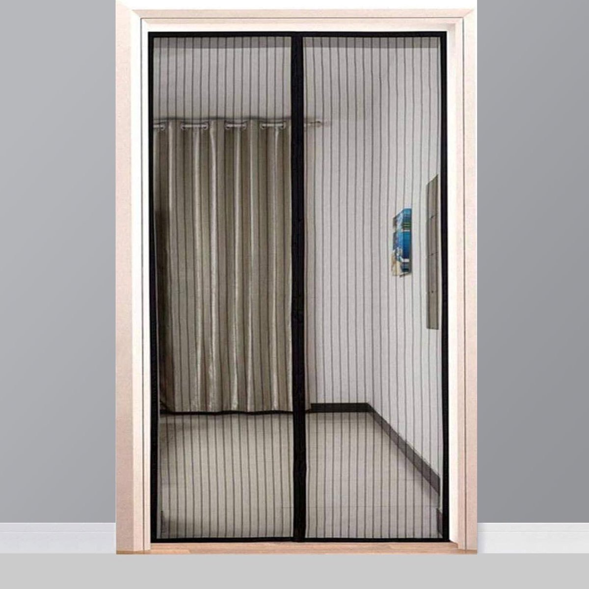 Solidchoice - Insectenwerende Magnetische Vliegenhor voor Balkon Deur