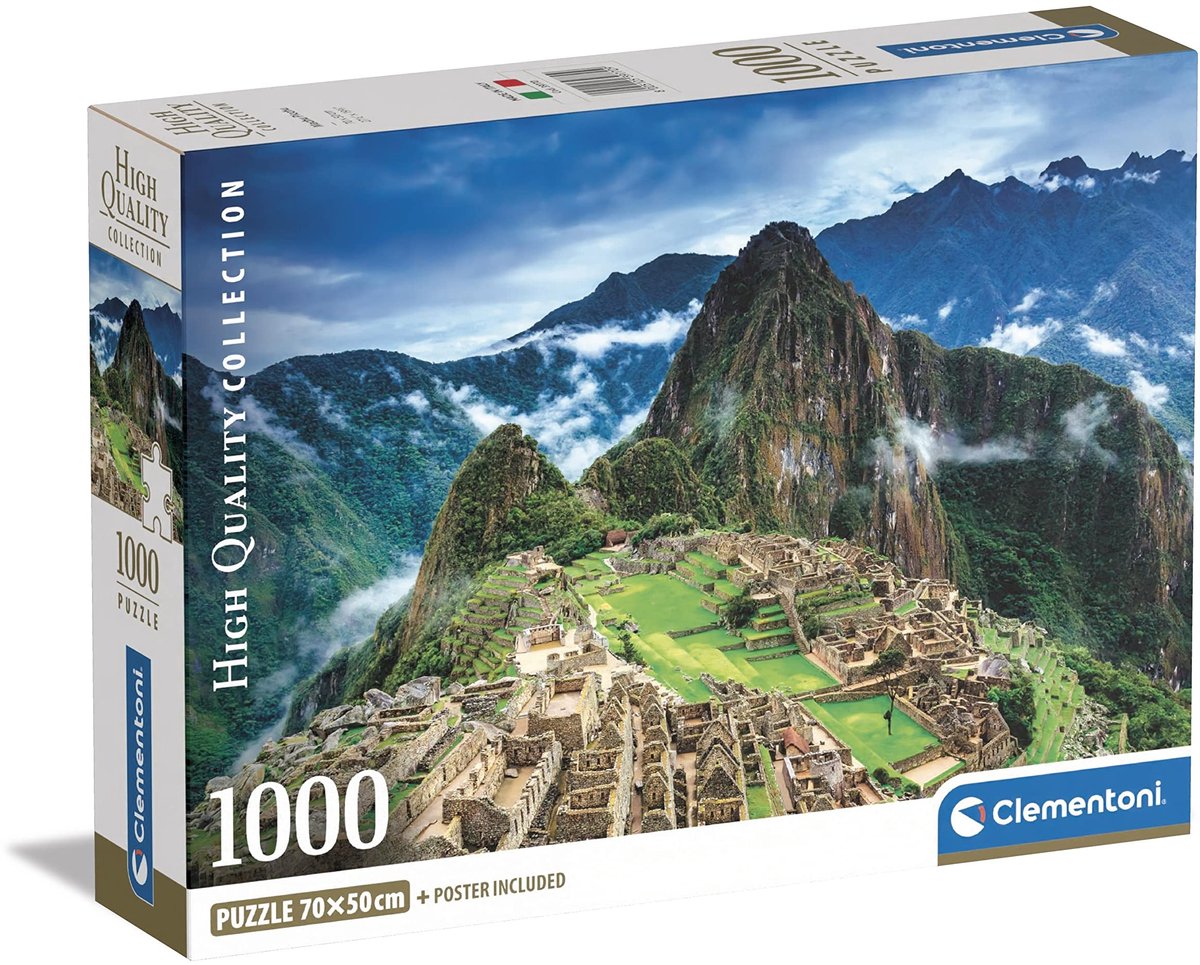 Solidchoice - Puzzel Machu Picchu 1000 Stukken voor Volwassenen