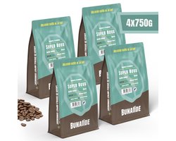 Bunafide - Super Nova - Medium Roast - Arabica & Djimmah - Koffiebonen - 4 x 750 gram