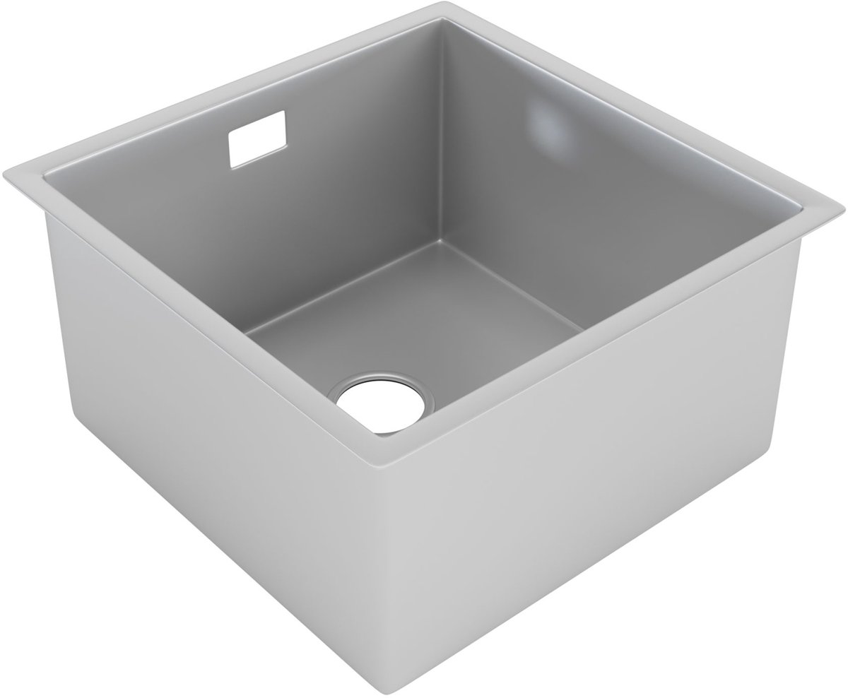 Wasophoogte Spoelbak - RVS - 45*45*21 (L*B*D) - Spoelbak keuken - Spoelbakken keuken - Wasbak keuken