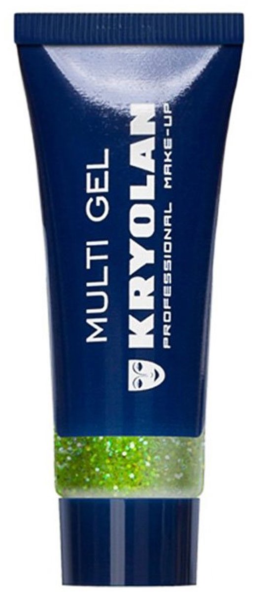 Kryolan Glittergel Lichtgroen Grof