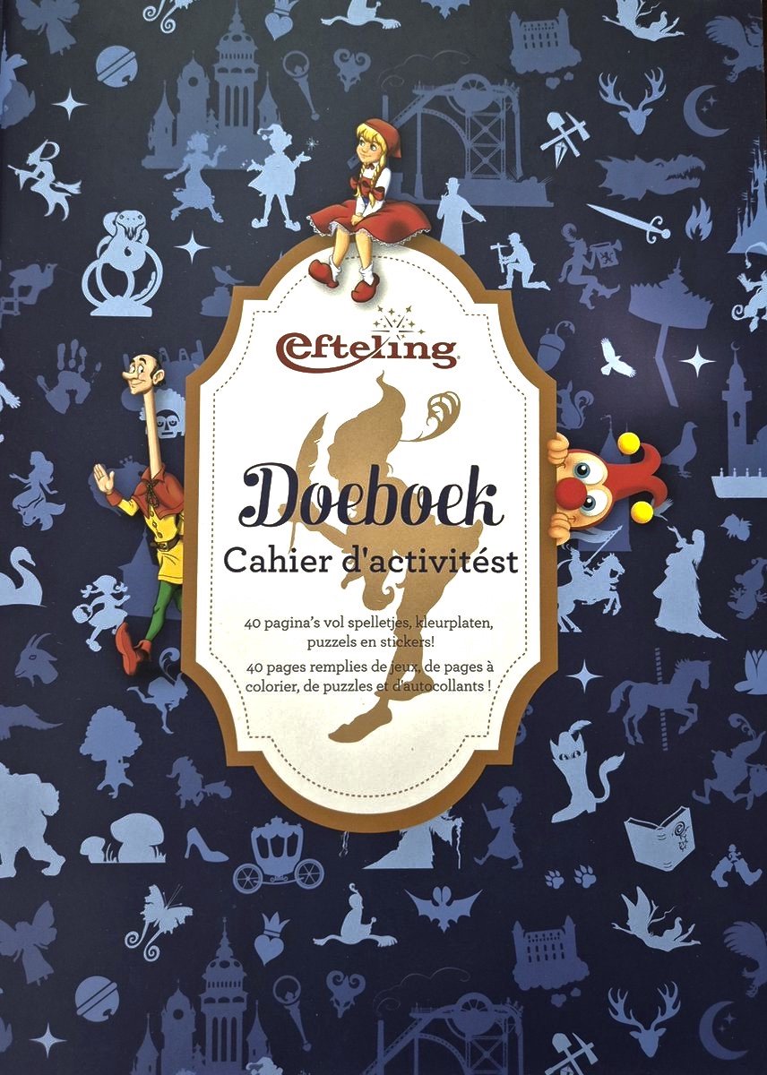 Doeboek - Vakantieboek - Stickers - Spelletjes - Efteling - Kinderen
