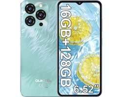 OUKITEL C3 Smartphone 4G-5000mAh-16GB RAM-128GB ROM-13MP camera-6,52" HD-Android 14-Dual 4G-OTG-GPS