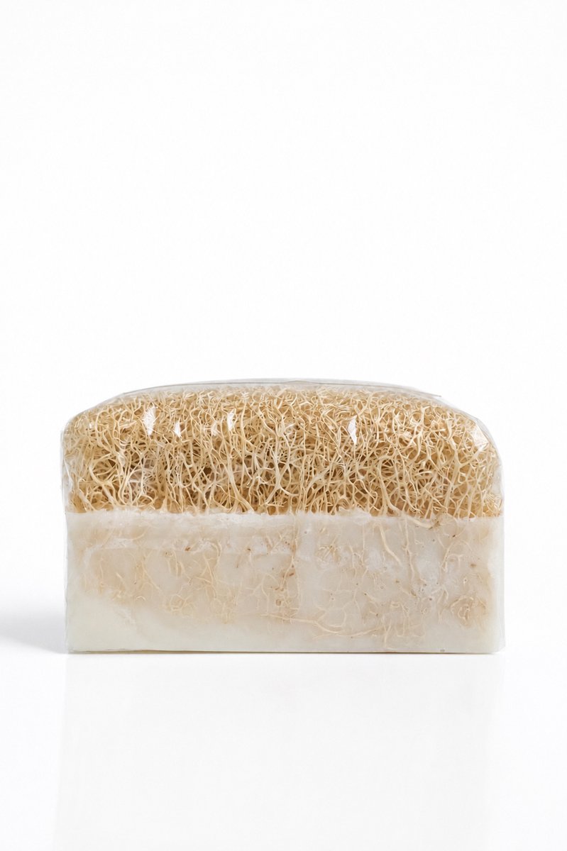 NIEUW - Natuurlijke pompoenvezel SHEA BUTTER zeep - 100% Handmade - Loofah Soap - Kabak lifli sabun