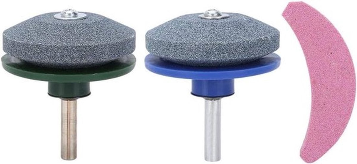 Slijpstenen set voor grasmaaiers - Universele messenslijper met hoge hardheid - Tuingereedschap accessoires