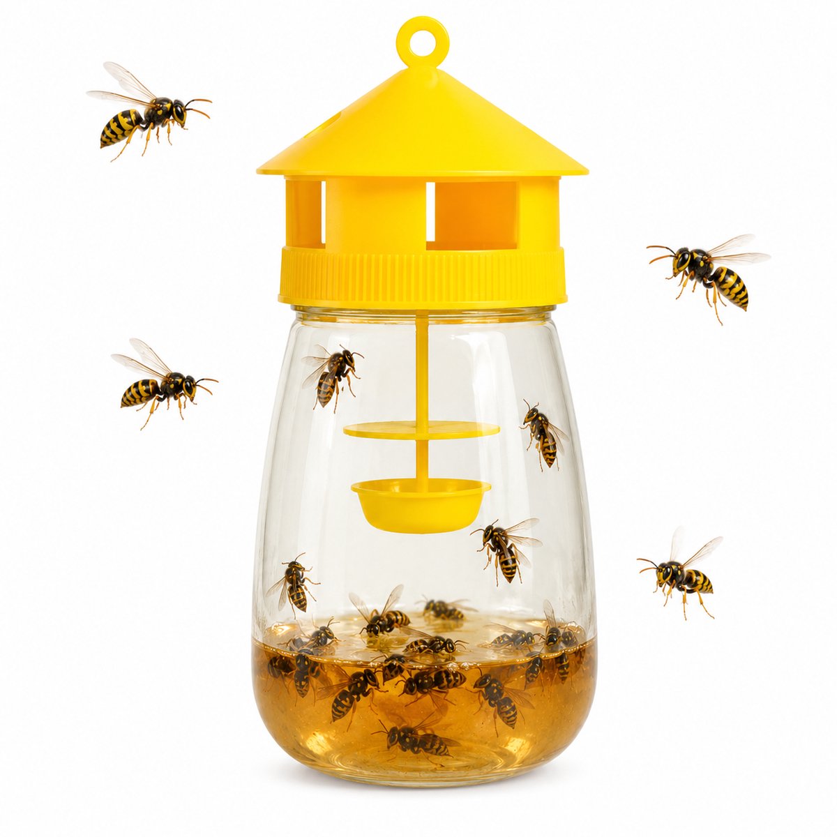 Wespenval - Bijenval - Insectenval - Val - Herbruikbaar - Fles