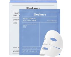 Biodance Real Deep - Gezichtsmasker - Hydro Cera-Nol - 4 Stuks