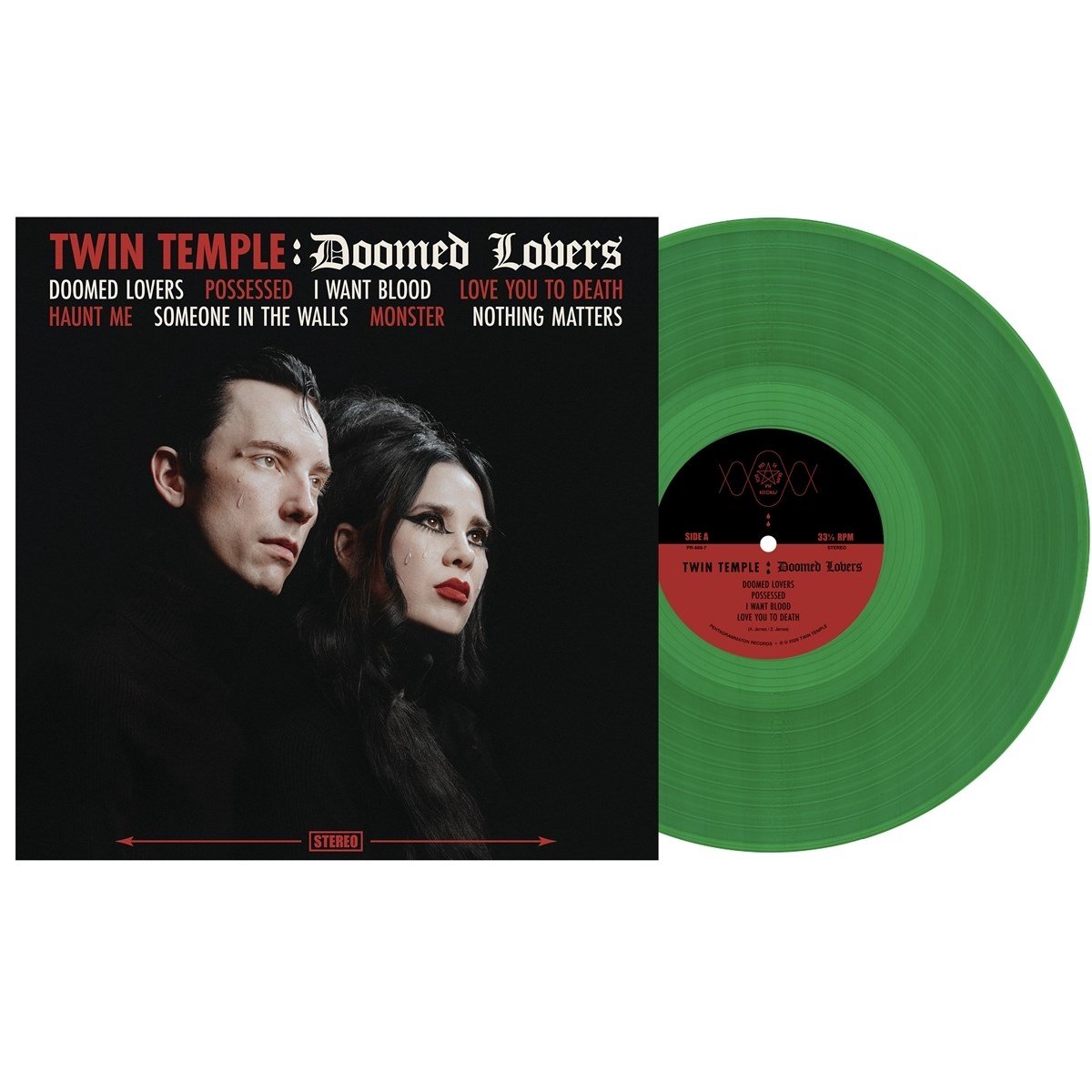 Twin Temple - Doomed Lovers (LP) (Coloured Vinyl)
