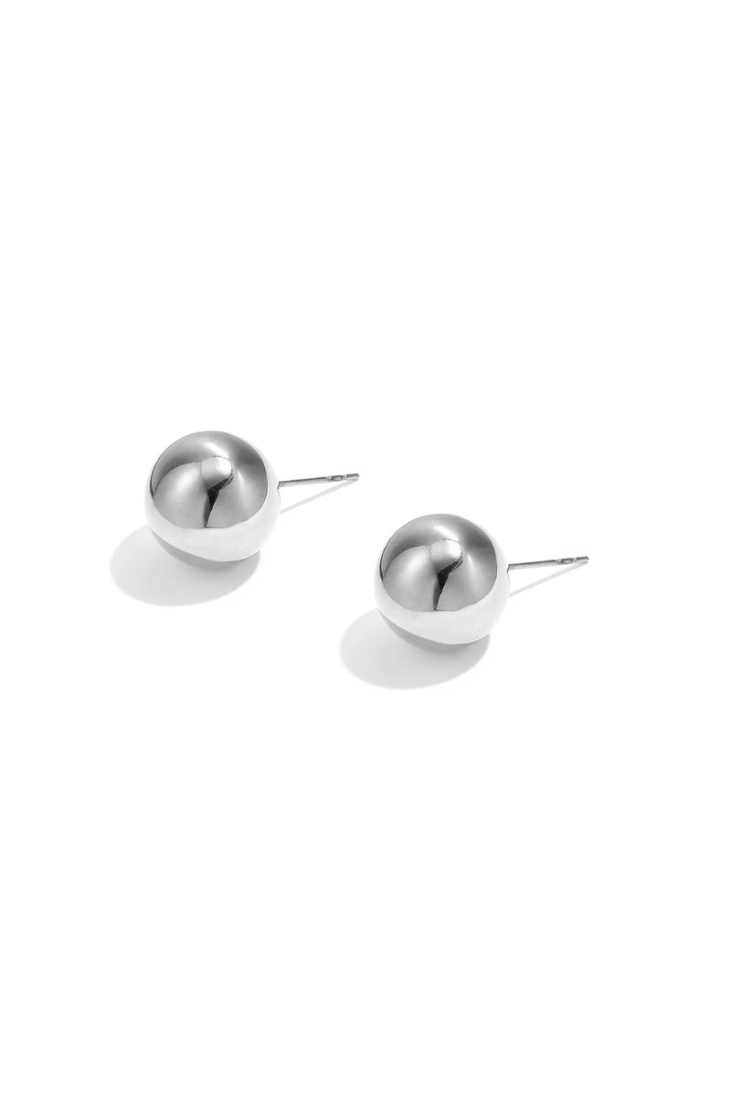 Cleo - Oorbellen - Stainless Steel - - Zilver