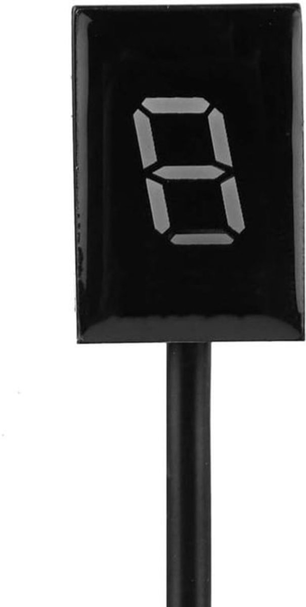 ECU Plug Mount 6 Speed Digitale Versnellingsindicator LED Display Waterdicht voor CB400F CB500X CB650F Rood - Motorcycle Accessoire