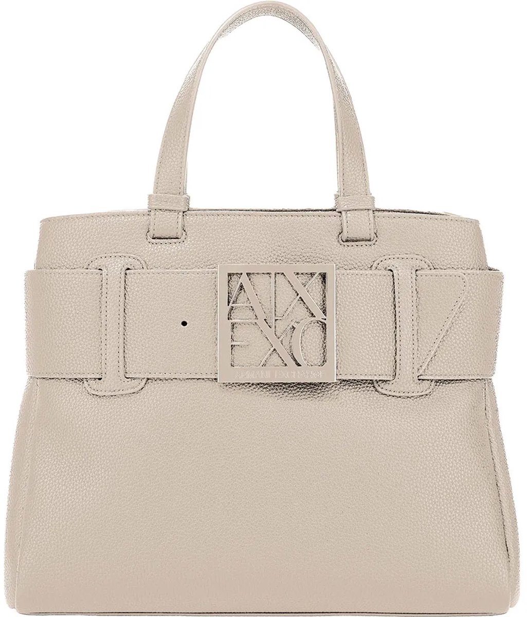 Armani Exchange Xw000285_af11902 Shopper Tas Beige