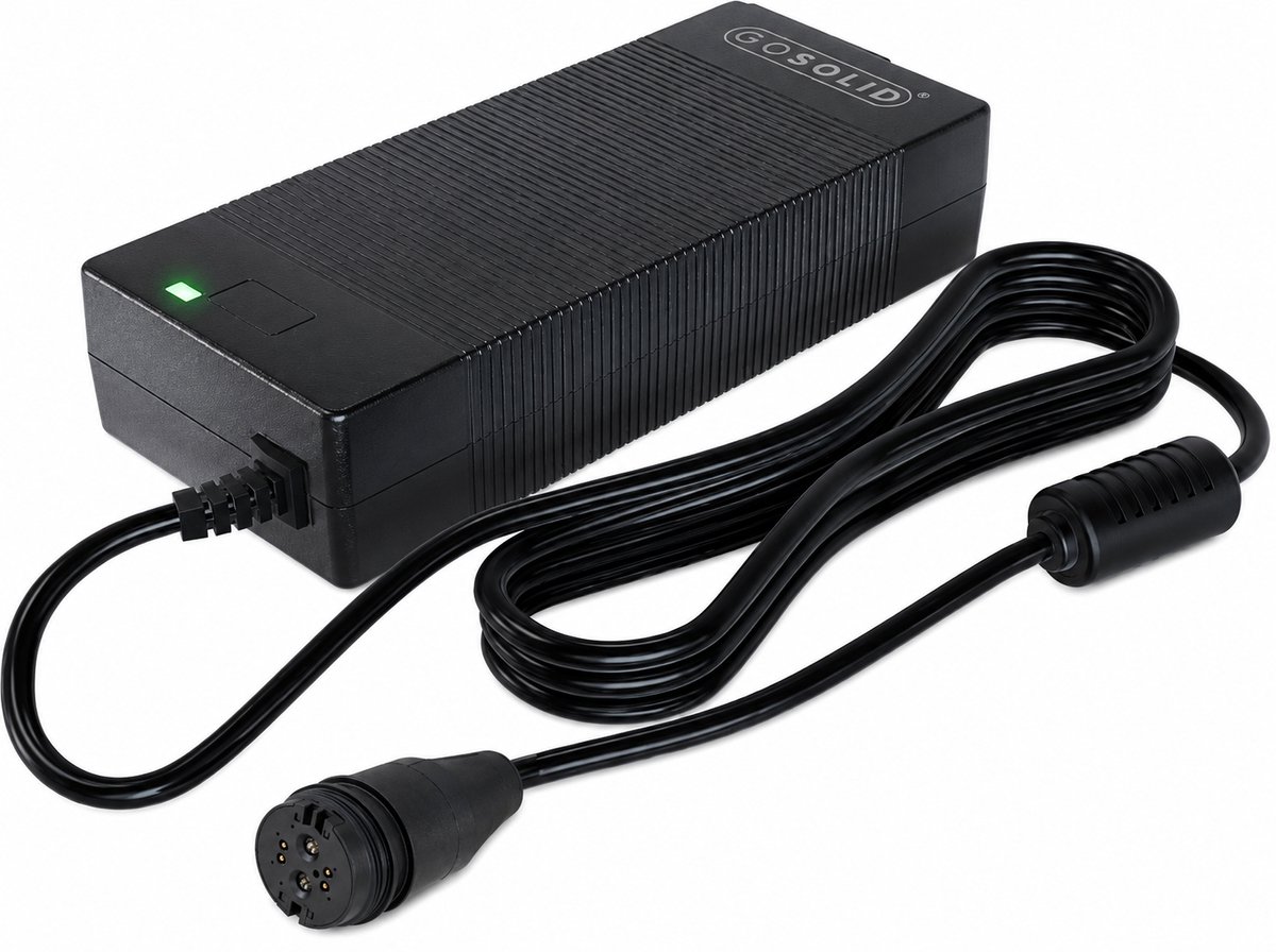 GO SOLID! Oplader 42V geschikt voor van Specialized Turbo Vado 2021 met Rosenberger connector 6-polig