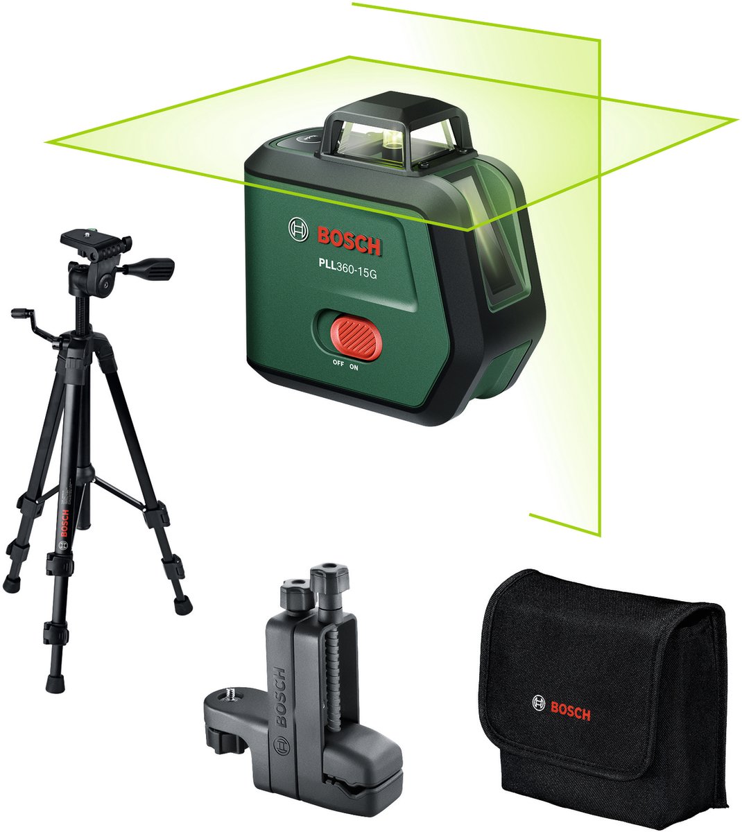 Bosch PLL360-15G Premium set - Kruislijnlaser
