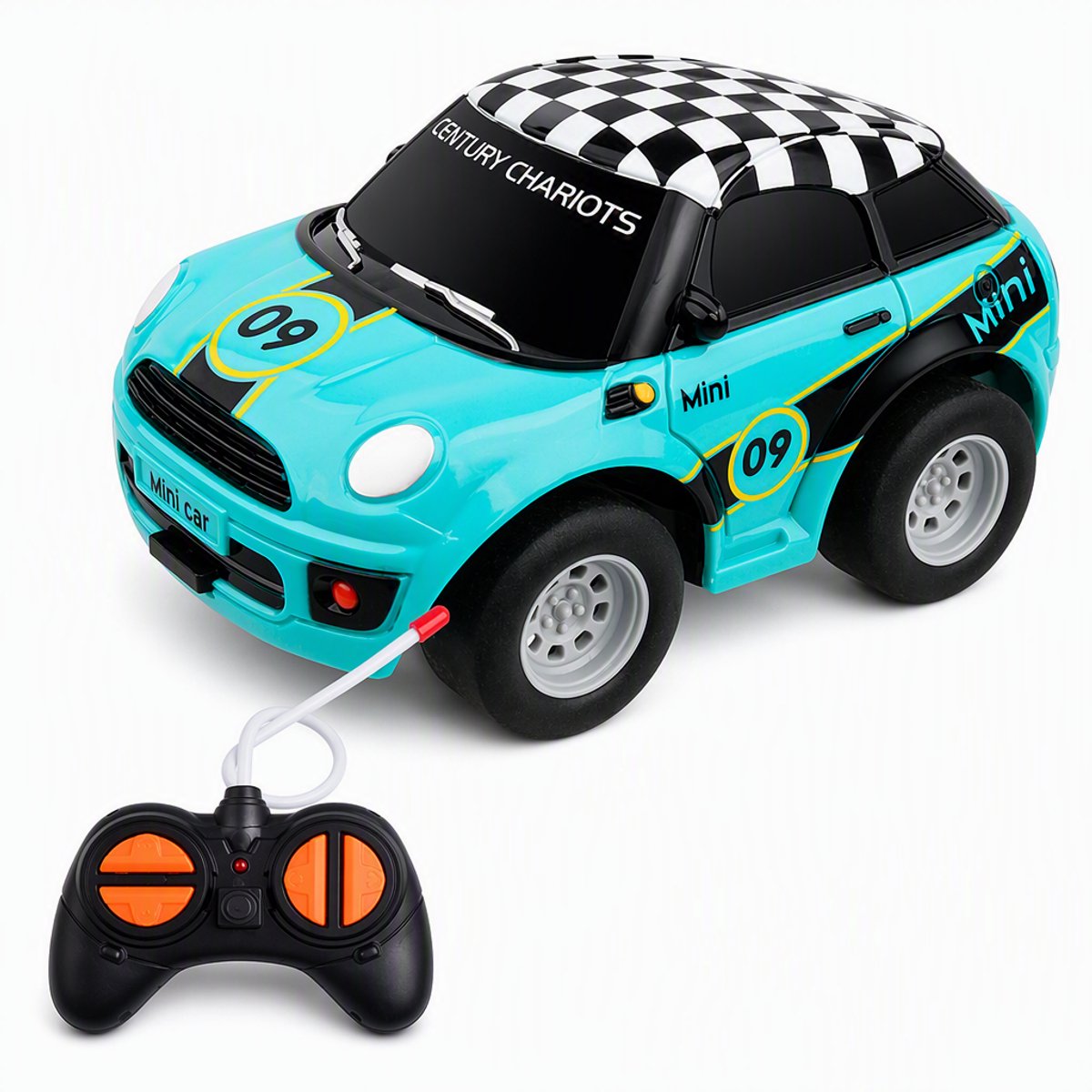 ECTEATOY® Bestuurbare Auto - Mini Auto Speelgoed - RC Speelgoedvoertuig met Afstandsbediening - Cadeau Jongens & Meisjes - Kinderspeelgoed - Babyspeelgoed - Blauw