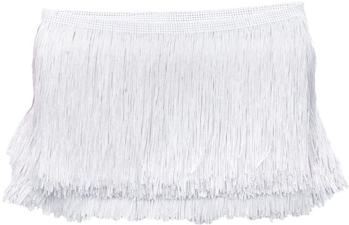 10 cm - Decoratieve Band - Franjeband - Zijde Kwastjes - Lint voor Naaien - DIY Knutselen - Polyester 2 meter - Franjes