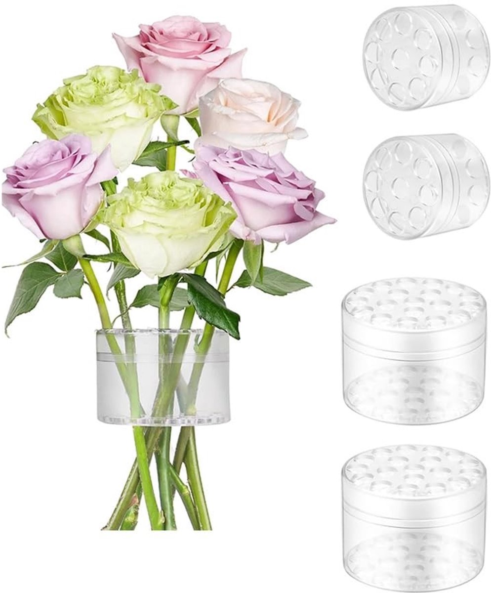 Solidchoice - Plastic Bloemenhouder met Ronde Ontwerp