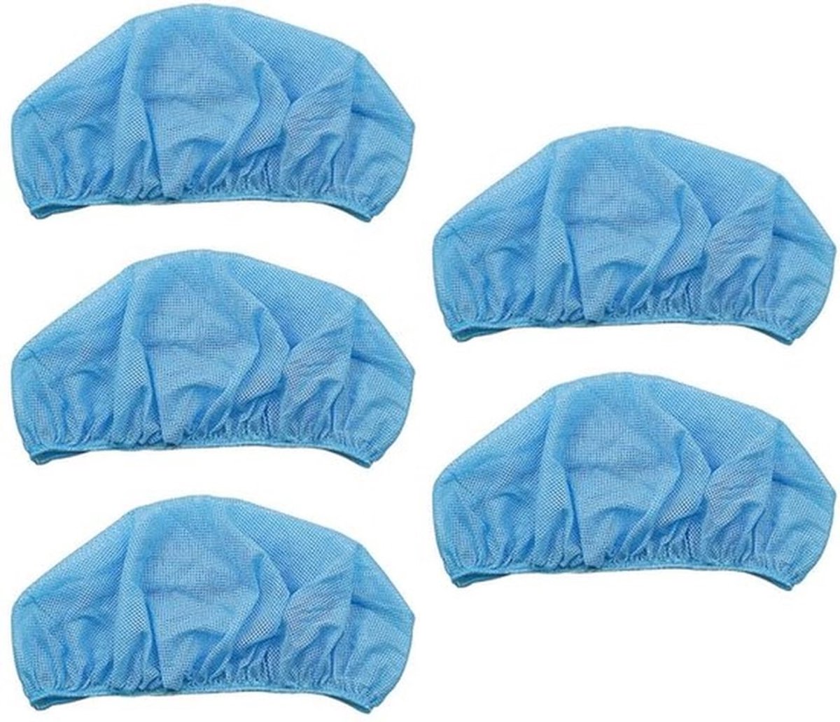 Chef Hoed 5-Pack - Verstelbare Hoed - Ademend Mesh - Comfortabel - Lichtgewicht - Geschikt voor Horeca - Koksmuts