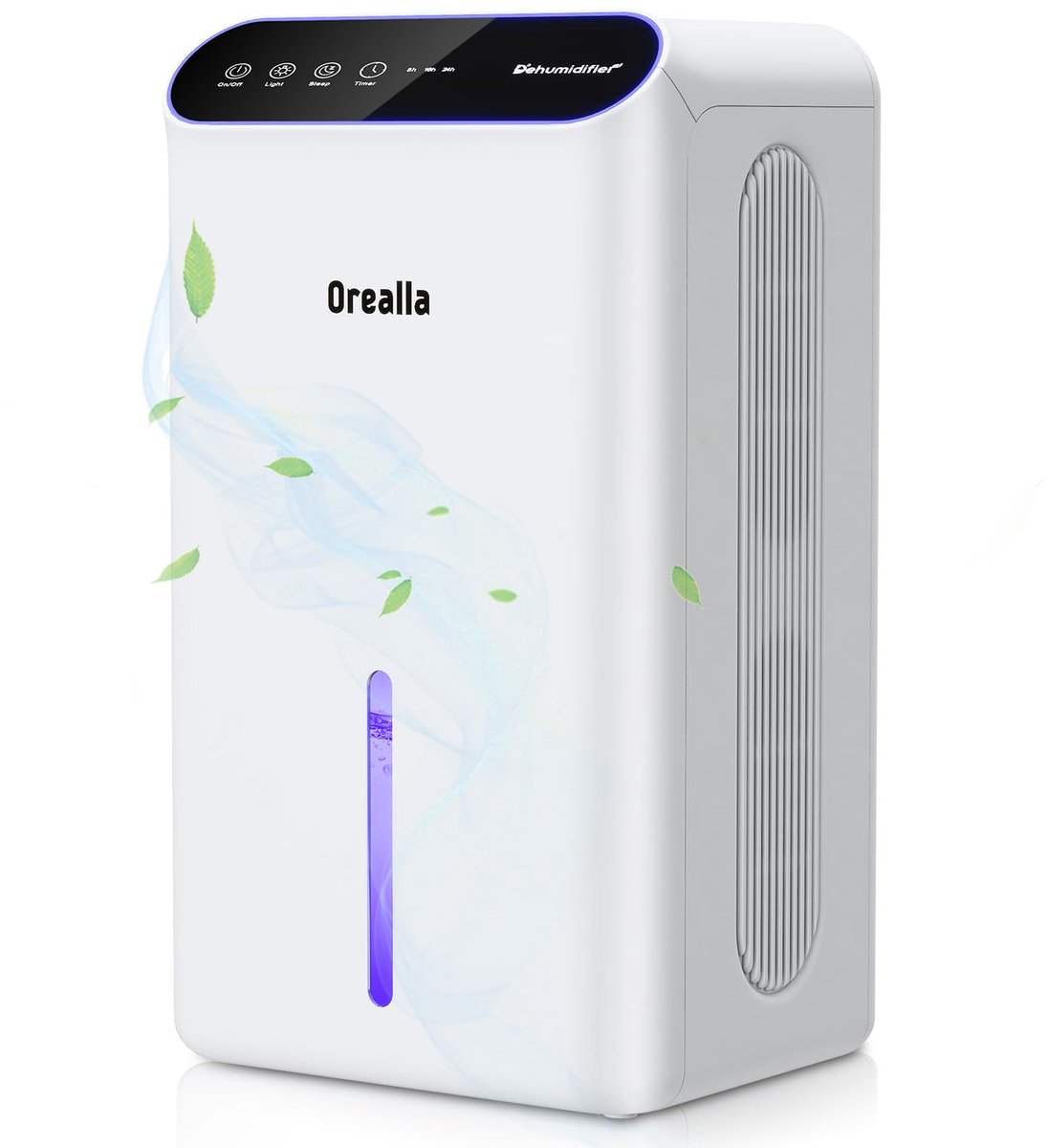 Luchtontvochtiger 2,5L – Stil 30 dB – Automatische Uitschakeling – Timer 8/16/24 Uur – 2 Snelheden