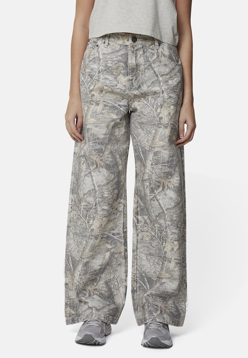 Good For Nothing - Broek - Katoen - Vrouwen - Maat 8 - grijs