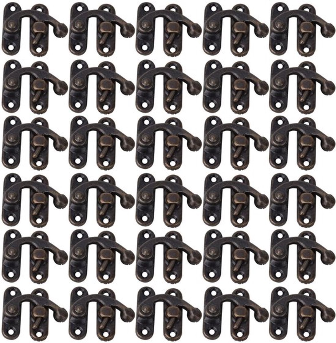 Sluiting Set van 30 Stuks - Antieke Haken