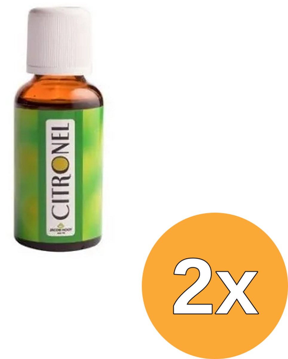 2x Jacob Hooy Citronel-Olie (500 ml)