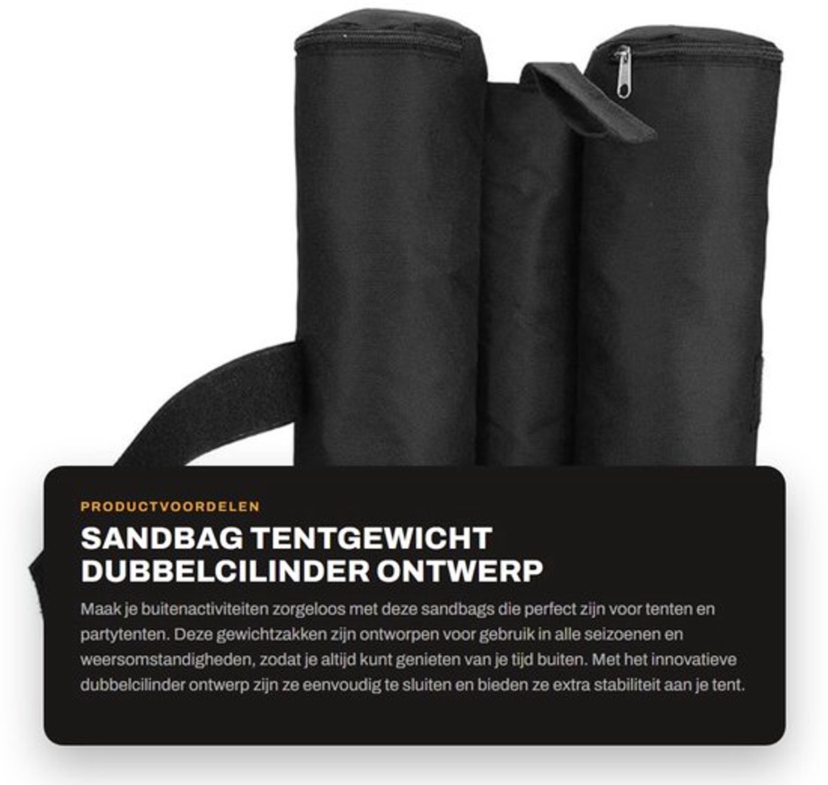 Zandzak - Gewichtstas - Tentgewichtzak - 600D Oxford Stof