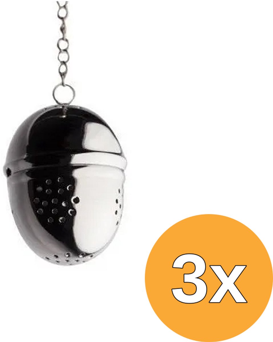 3x Jacob Hooy Thee Ei Normaal 4 Cm (1 stuk)