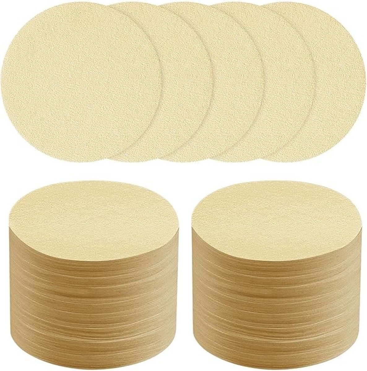 Koffiefilterpapier 400 stuks - 54 mm rond - voor koffiezetapparaten en espressomachines