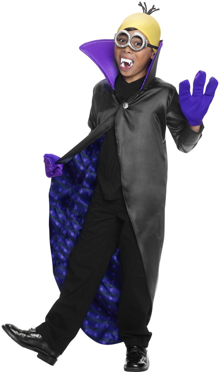 Minion vampier kostuum voor kinderen - Verkleedkleding - 128/140
