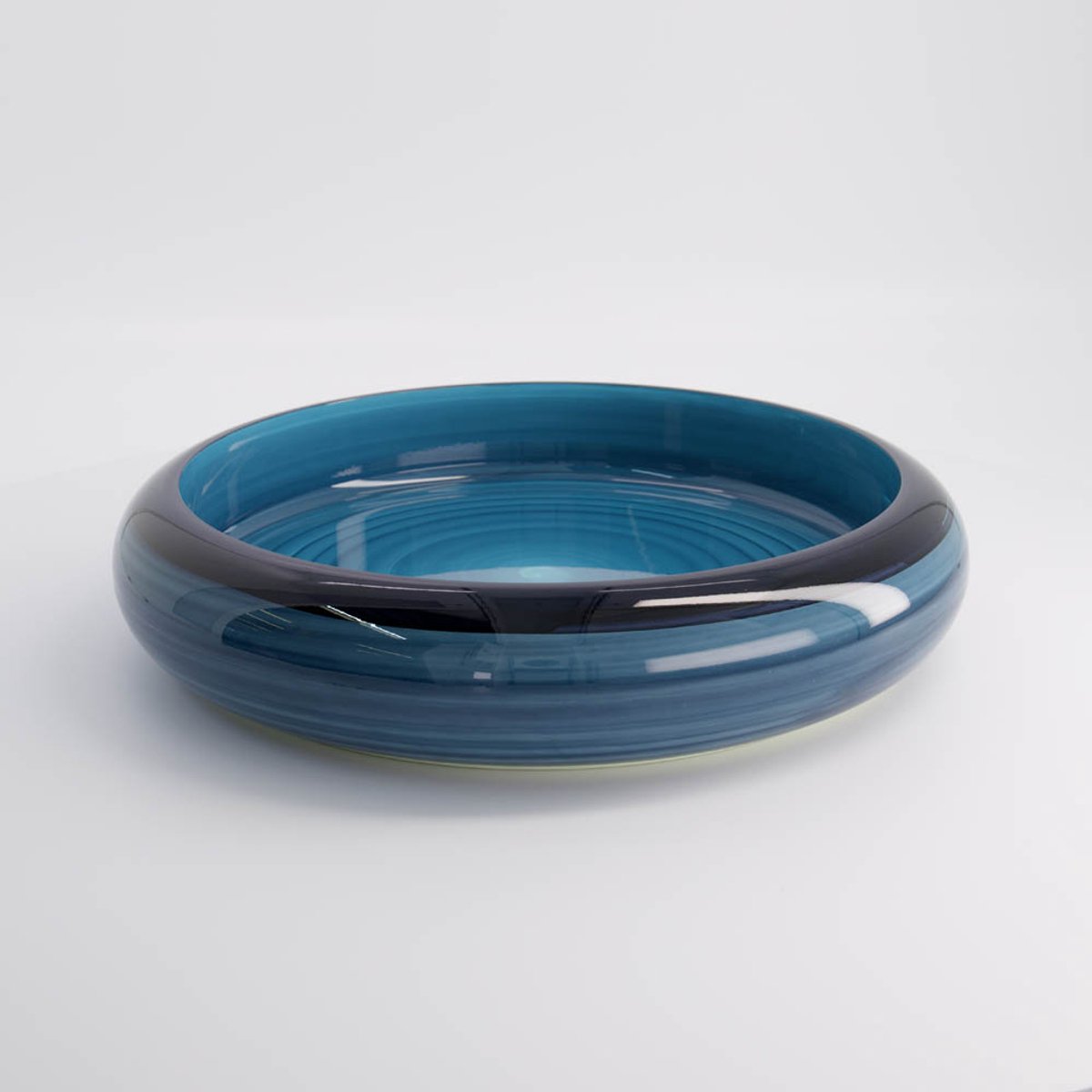 Tokyo Design Studio - Sushi Oke - Blue Azure - Sushi Schaal - 33,8 cm