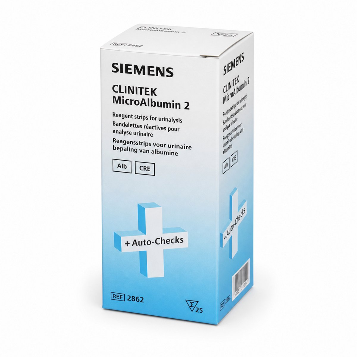 Clinitek Microalbumin 2 teststrips 25 stuks