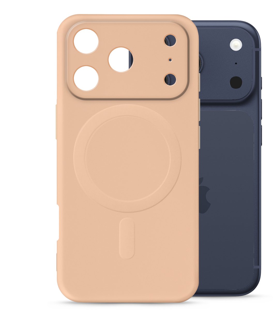 My Style Protective Flex Magsafe Compatible Case for iPhone 17 Pro/18 Pro Soft Pink