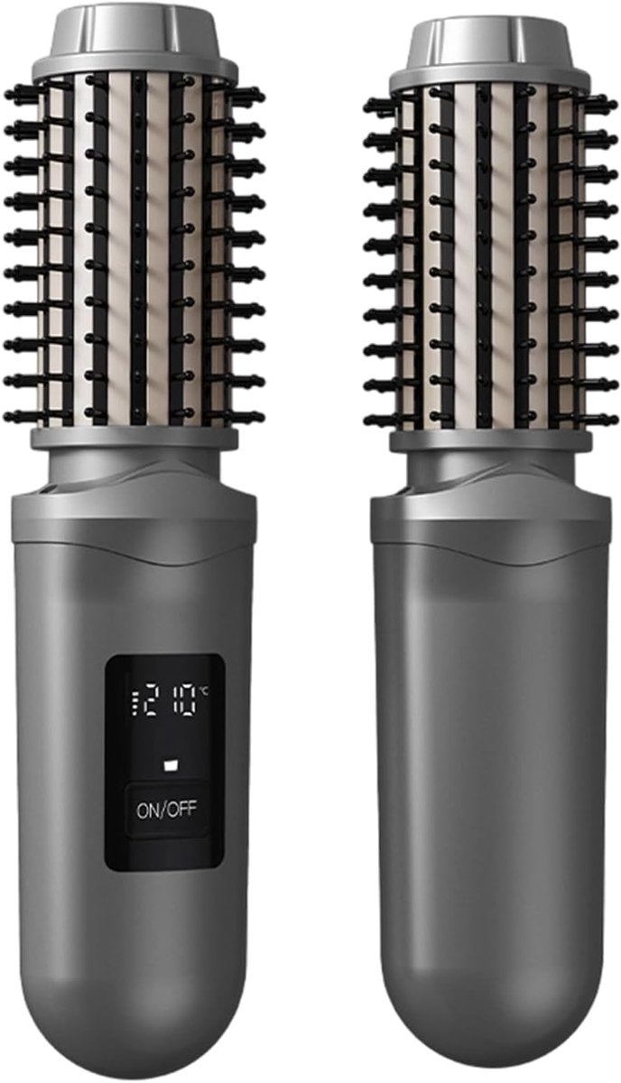 Oplaadbare verwarmde stijltang | Een haarstylingtool geschikt voor appartementen, schoonheidssalons, kapperszaken, kapsalons, studentenkamers en vakanties.