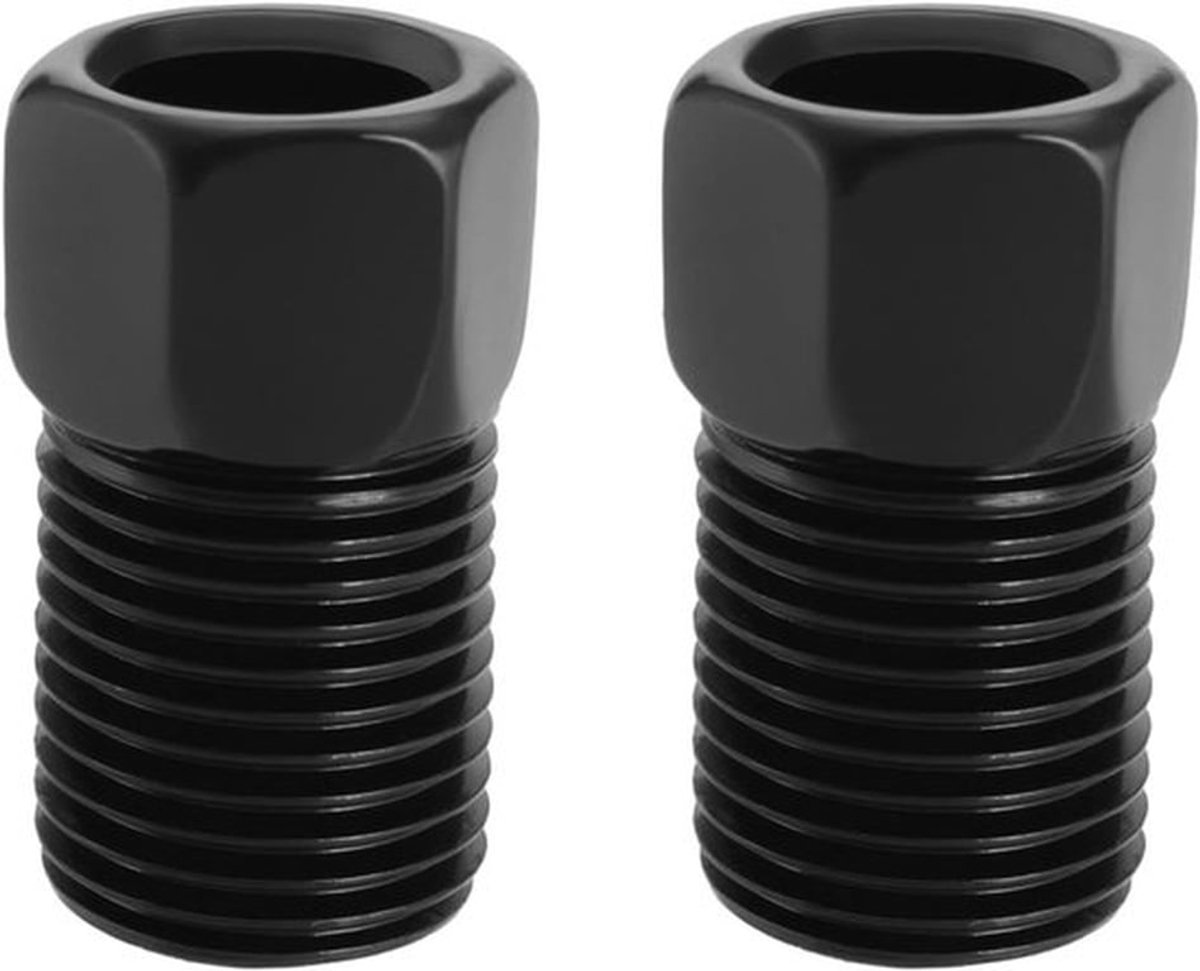 Fiets Schijfremhuls Moer M8x0.75 Vervangend Onderdeel - Remleiding Union Schroef - Compatibel met Magura Avid Shimano - Geschikt voor Fiets.