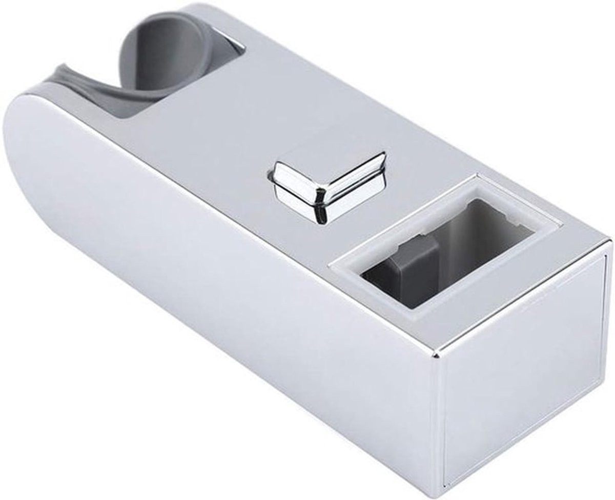 Douchekophouder voor Verstelbare Hoogte Doucheschuifregelaar - ABS - Bar Hoofdhouder Rail - Stand 30 * 15mm - Geschikt voor [Merk] - Wit