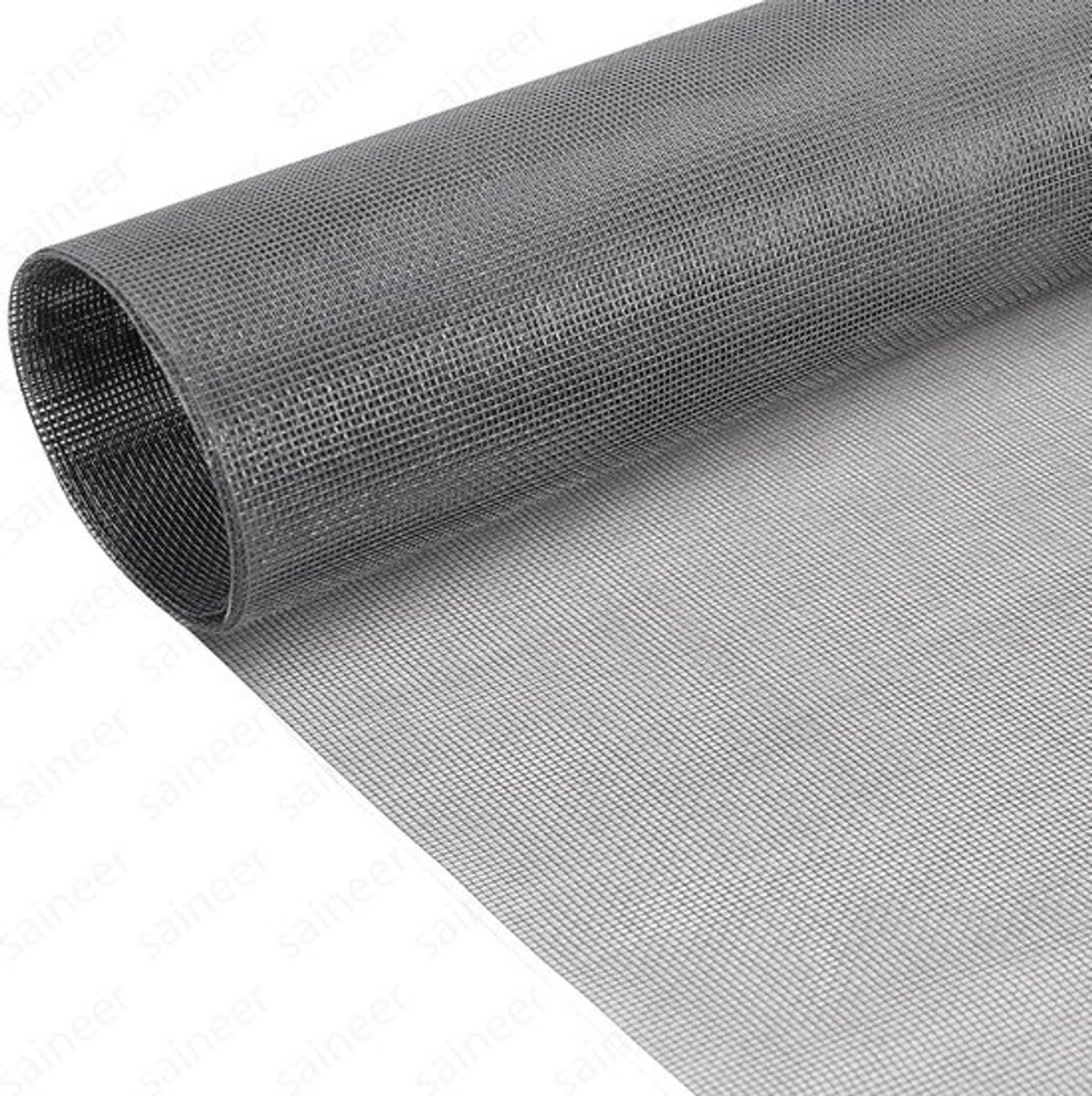 Praktische Insectenhor voor Ramen en Deuren - 1.2m x 1m Grijs
