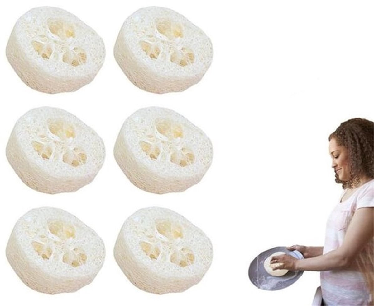 Zeepbakje Antislip - 6 Stuks - Zeepbeschermer - Poreus Ontwerp - Biologisch Afbreekbaar - Waterabsorberend - Zeepdispenser