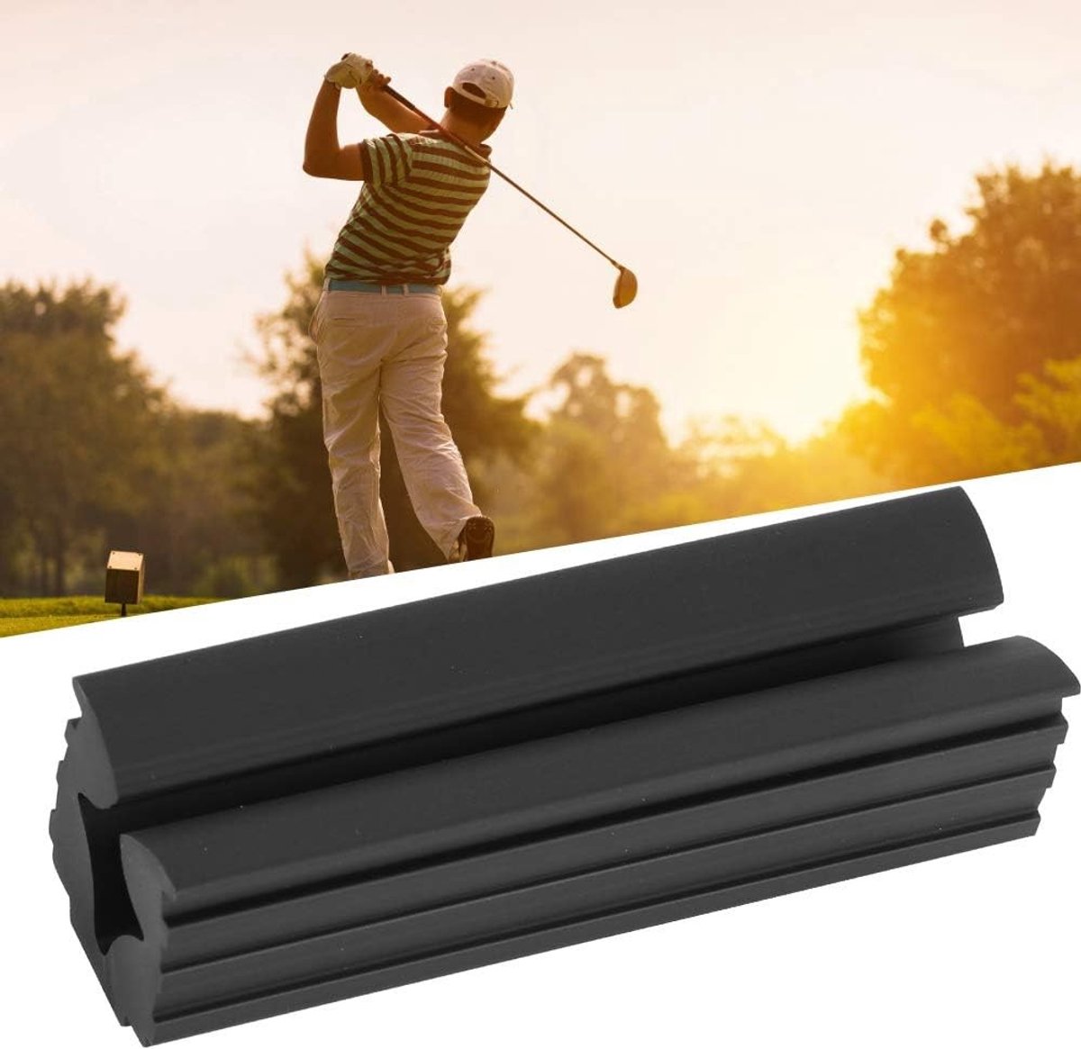Rubber Grip Vise Klem voor Golfclubs - Ideaal voor Putters, Club Ondersteuning en Precisie Werkzaamheden