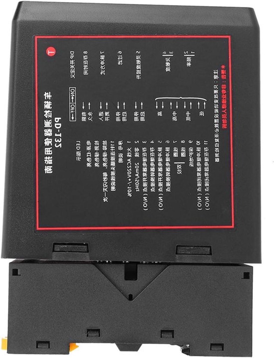 Voertuigdetector Signaalbesturing Lusdetectiesysteem enkel kanaal voor parkeerbeheer.