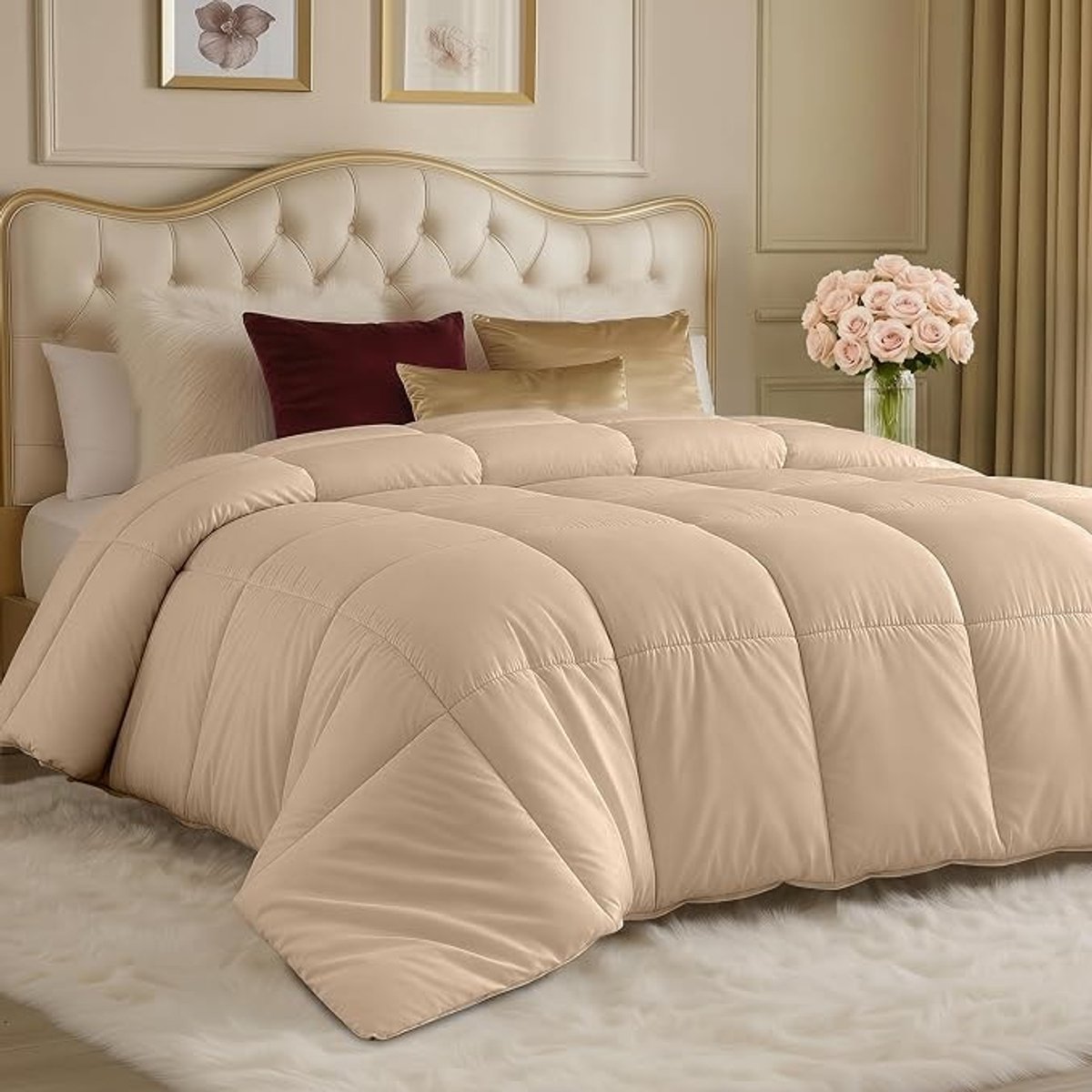 Zelora All Season Dekbed 250 g/m² - Queen - Beige