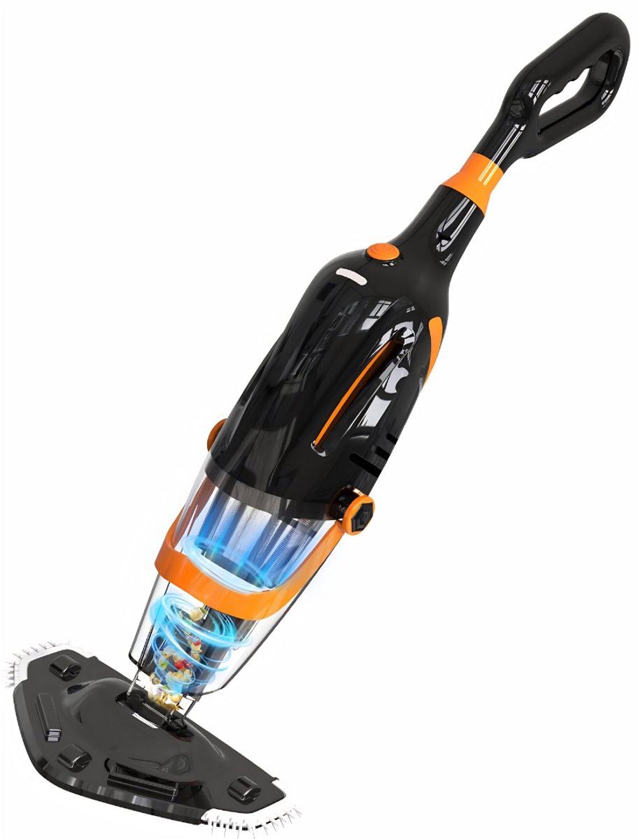 KIRA® Zwembadrobot - Voor Reiniging van Zwembad - Automatische Zwembadstofzuiger - Zwart - 31cm x 18cm x 80cm