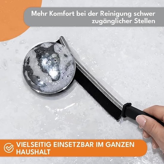 Voegenborstel set van 3 voor badkamer en douche — afbeelding 4