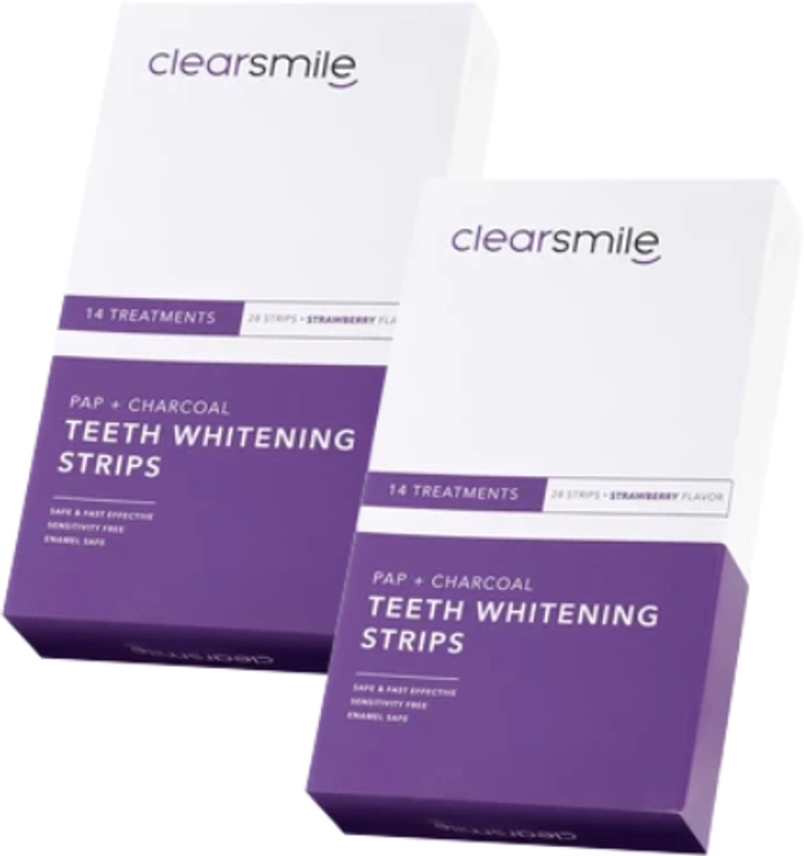 2x Clearsmile PAP+ Whitening Strips - 14 Treatments