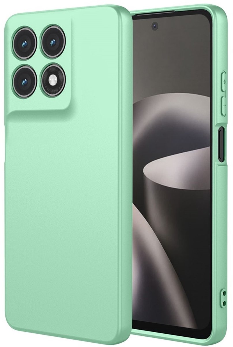 Coverup Hoesje - Geschikt voor Motorola Moto G37 / G37 Power / G47 Hoesje - Coverup Colour TPU Back Cover - Mintgroen