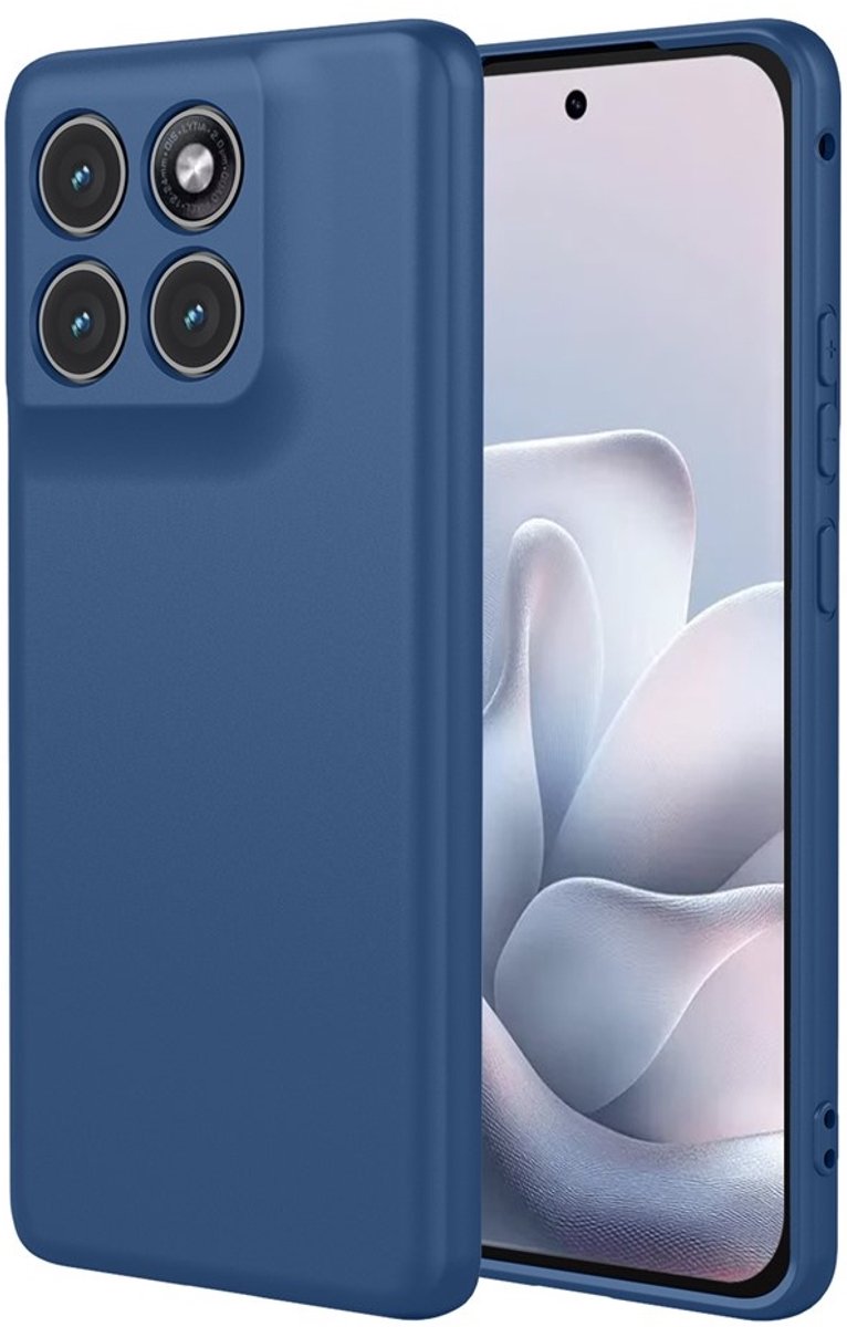Coverup Hoesje - Geschikt voor Motorola Edge 70 Fusion Hoesje - Coverup Colour TPU Back Cover - Blauw