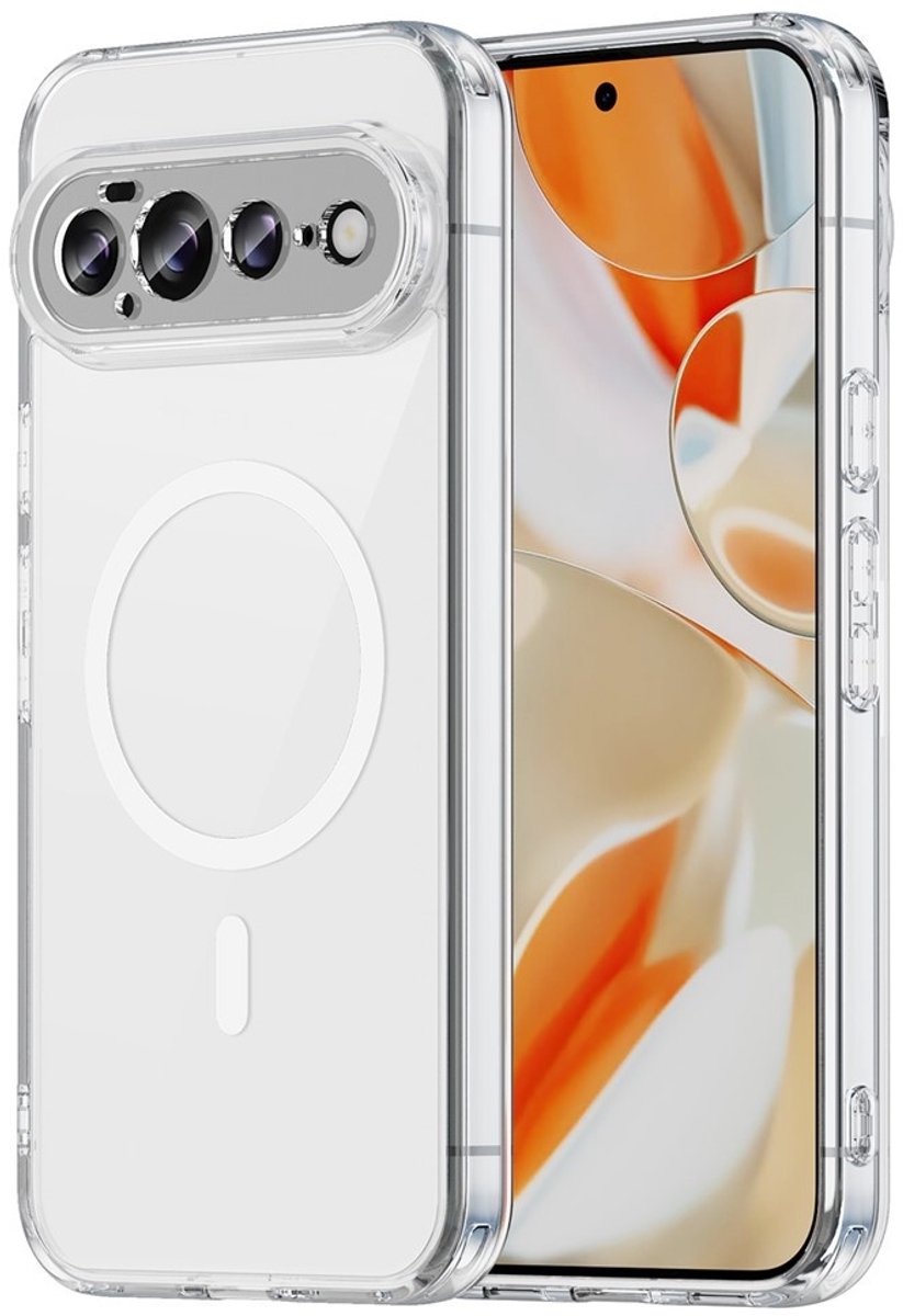Coverup Hoesje - Geschikt voor Google Pixel 11 Pro Hoesje - Coverup Clear TPU Back Cover - MagSafe Compatible - Transparant
