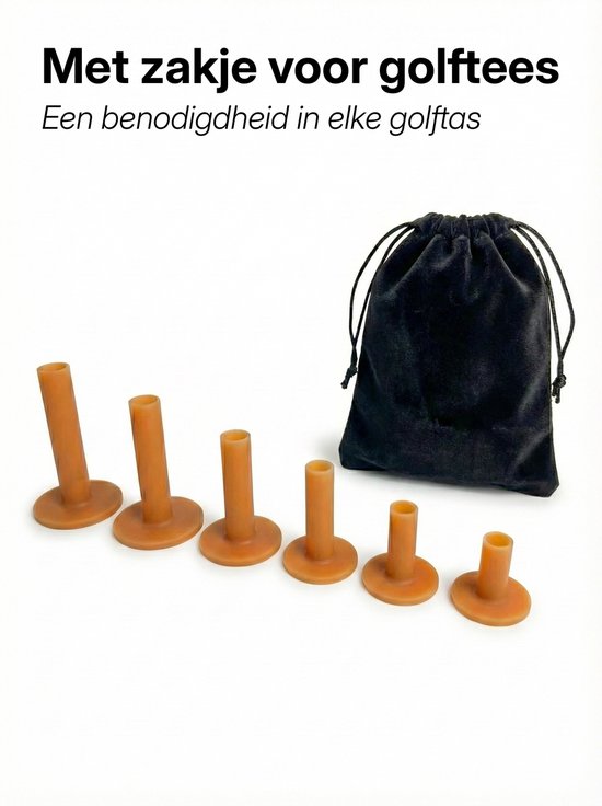 TIN-IN - Golf Driving Range Tee Pakket - 43mm, 54mm, 70mm, 83mm - Golf Accessoires - Golf Must-Have - Golf Seizoen - Voor in de Tas - Handig golf van Merkloos — afbeelding 3